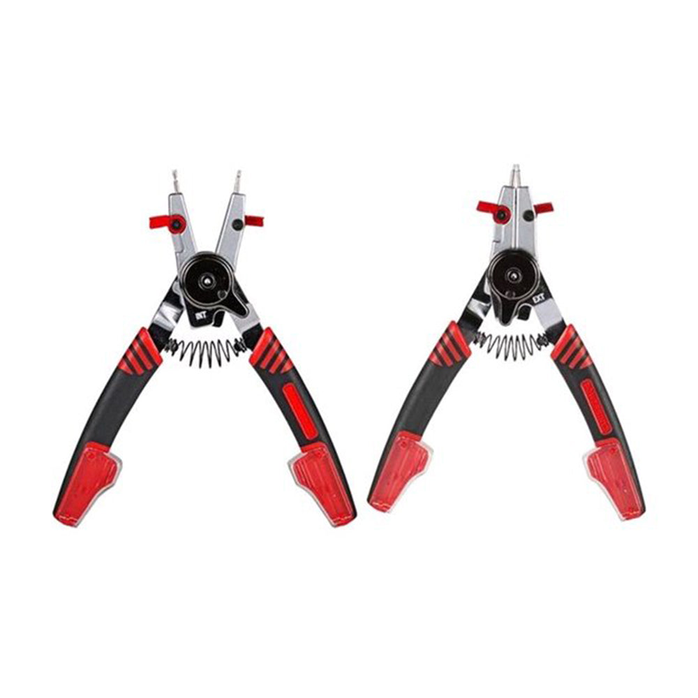 Powerbuilt 200mm/8” Quick Switch Internal/External Snap Ring Pliers