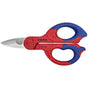 KNIPEX Shears Electrician, Cushion, 155mm