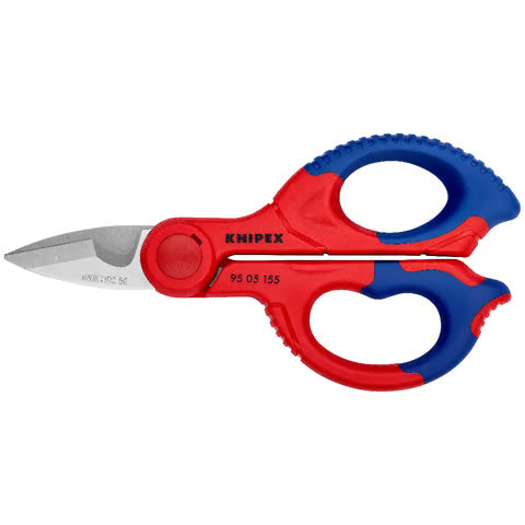 KNIPEX Shears Electrician, Cushion, 155mm