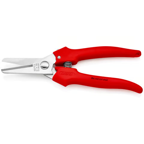 KNIPEX Shears Combination, Plastic Coated, 190mm