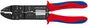 KNIPEX Pliers Crimping 0.75-6mm 18-10Awg Cush