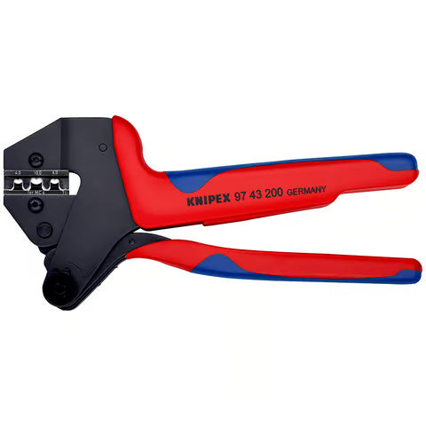 KNIPEX Ratcheting Crimp System Pliers Only in Case No Dies