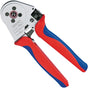 KNIPEX Four-Mandrel Crimping Pliers for turned contacts