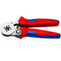 KNIPEX Self-Adjusting Crimping Pliers for Wire Ferrules Square Crimp