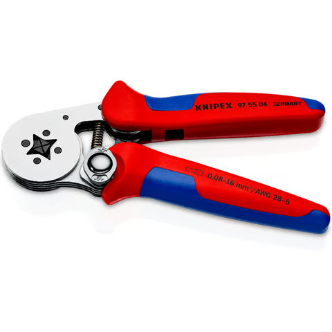 KNIPEX Self-Adjusting Crimping Pliers for Wire Ferrules Square Crimp