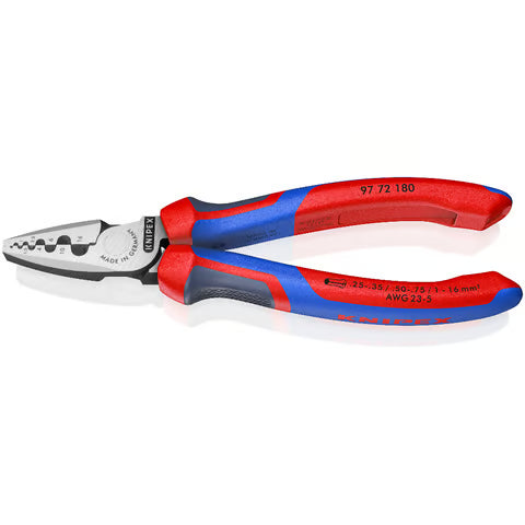 KNIPEX Crimping Pliers 180mm for Wire Ferrules