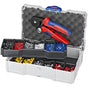 KNIPEX Self-Adjusting Crimping Pliers Kit with Wire Ferrules Assortment