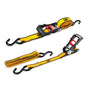 Cat 3.6M x 25mm, 2pk Ratchet Tie-Down Strap - 400KG