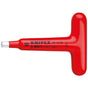 KNIPEX T-Handle Screwdriver In-Hex 8mm 1000V VDE