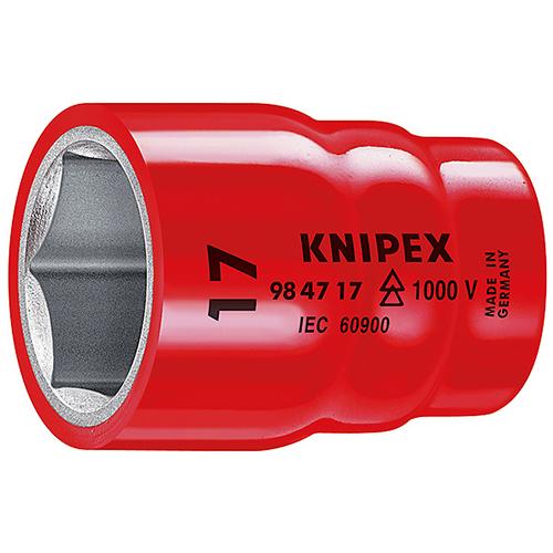KNIPEX 1/2" Dr Insulated Socket 14mm 1000 VDE