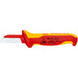 KNIPEX Knife,Cable,VDE Loose