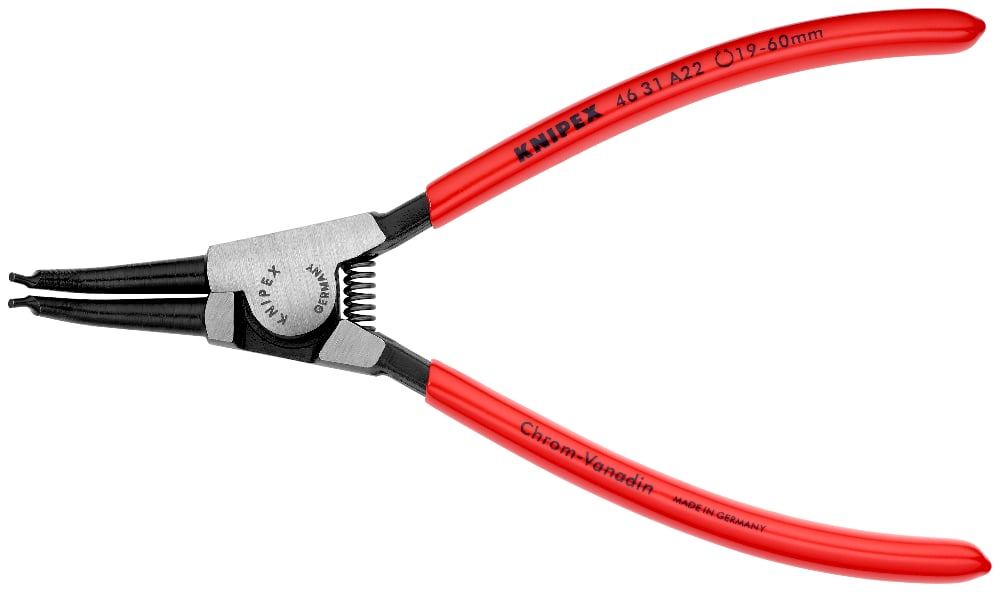 KNIPEX Circlip Pliers External Bent 45° 185mm
