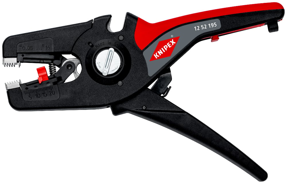 KNIPEX Pliers Automatic Insulated Stripper, 195mm