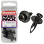 Champion Scrivet Black 23mm(L) 6.4mm(Hole) 17.5mm(HD) 3pk