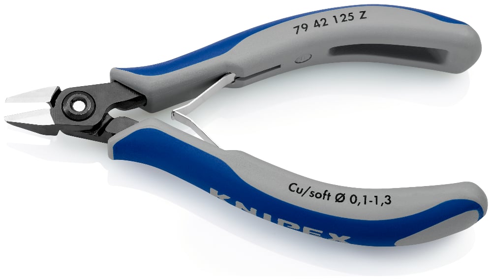 KNIPEX Precision Electronics Diagonal Cutting Pliers, 125mm