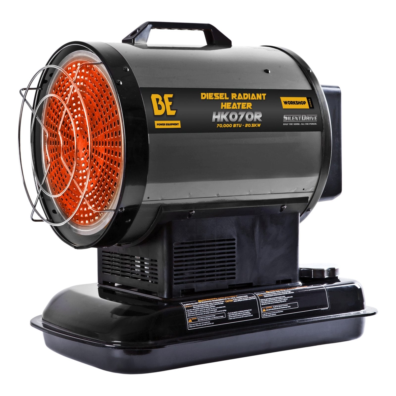 BE 20.5kW Diesel Radiant Heater - 70,000 BTU | HK070R