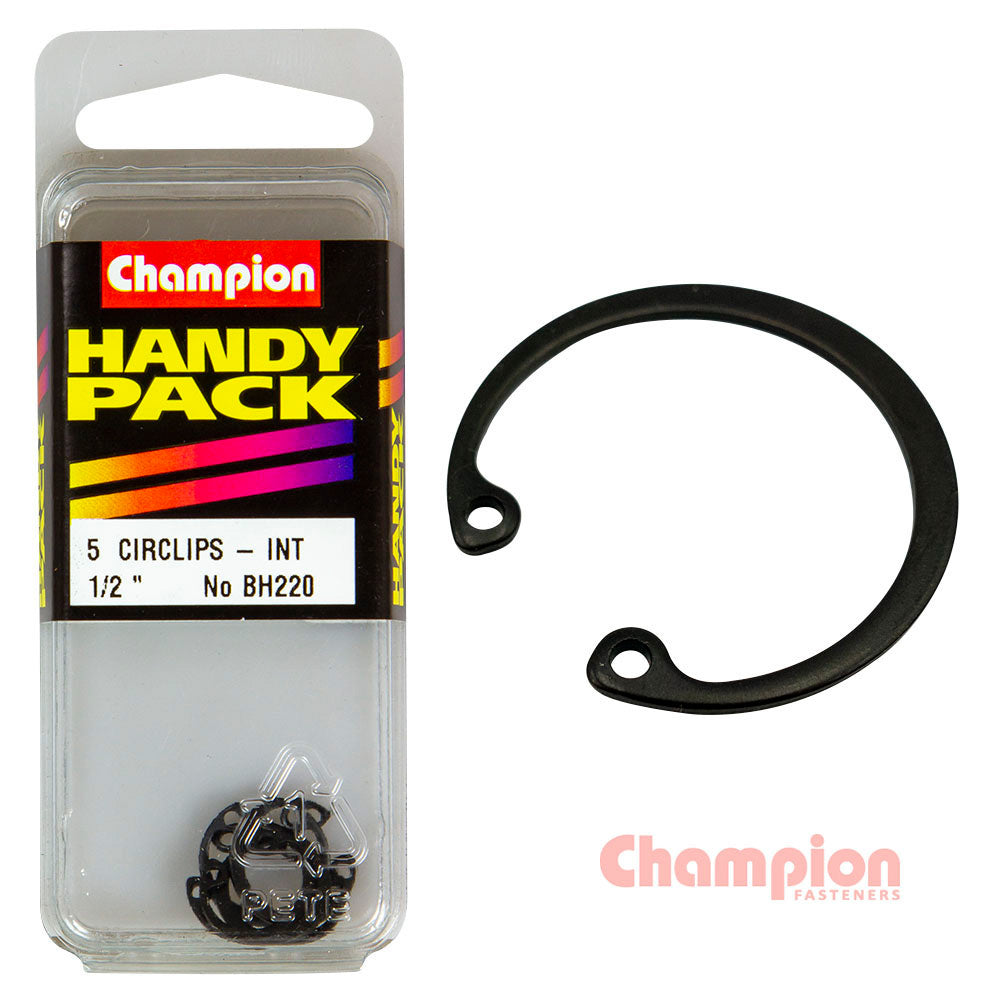 Champion Circlips-Internal Shaft-1/2in (Rtw13)