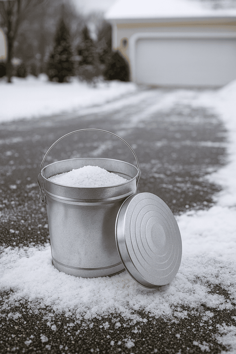 6 -Gallon Galvanized Steel Can with Locking Lid