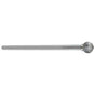 Holemaker Carbide Burr 1/2x1/4in Ball Shape DC -6in(L) Shank