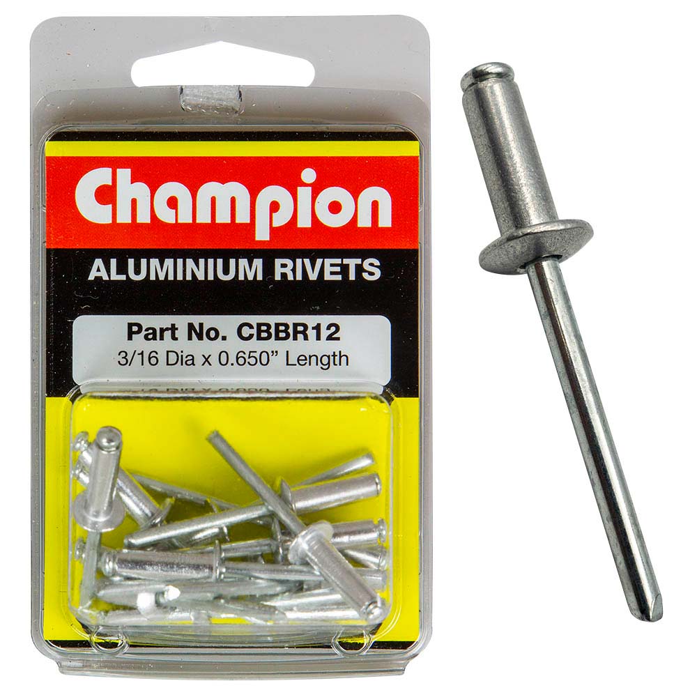 Champion 3/16in x 0.650 Rivet Pack