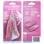 Woodbuilt Pink 11 In 1 Multi-Function Tool