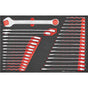 Teng 31pc Metric Combination & Ratcheting Spanner Set