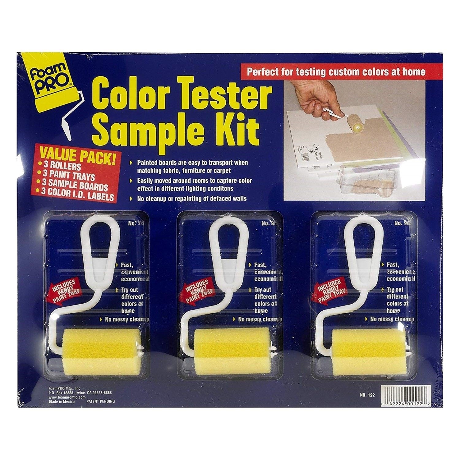 Colour Tester Sample Kit Value Pack
