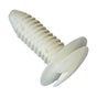 GTi Trim Clip White  19.5mm x 29mm, 6.6-7.5mm Hole