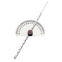 Groz Depth Gauge & Protractor, Round Head, 150mm Blade