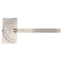 Groz Deg. Protractor, Rectangular Head, 150mm Blade