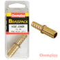 Champion Hose Joiner Brass Reducing 1/2 - 3/8