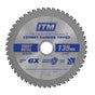 ITM 135mm Sheet Metal Cutting Blade Cermet CarbideTipped 50T