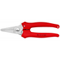KNIPEX Shears Combination, Plastic Coated, 140mm