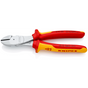 KNIPEX High Leverage Diagonal Cutters 200mm 1000V VDE