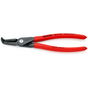 KNIPEX Pliers, Precision Internal Circlip Bent, 40 - 100 mm Ø, 210mm