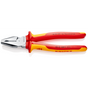 KNIPEX Pliers, Combination High Leverage, VDE, 225mm
