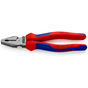 KNIPEX Pliers, Combination High Leverage, Cushion Grip, 200mm