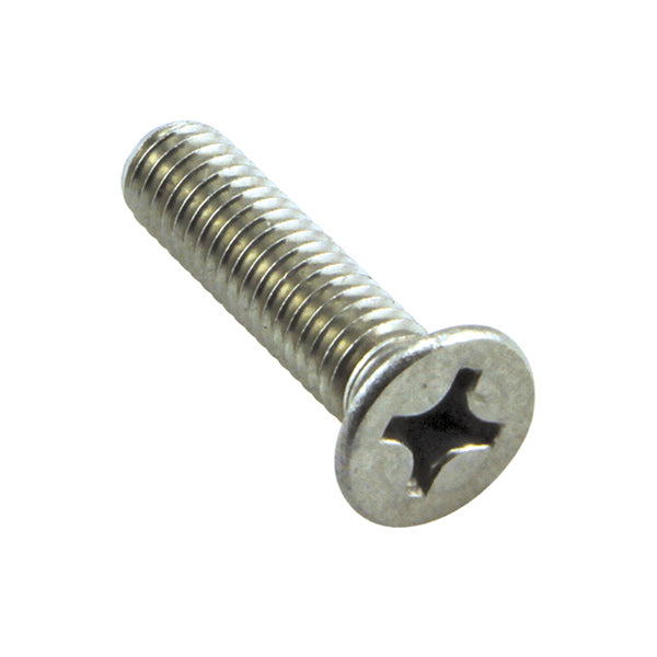 Champion M6 x 50mm Machine Screw CSK Phillips - 50pk