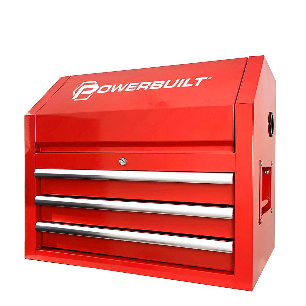 Powerbuilt 3 Drawer + Big Lid Tool Chest