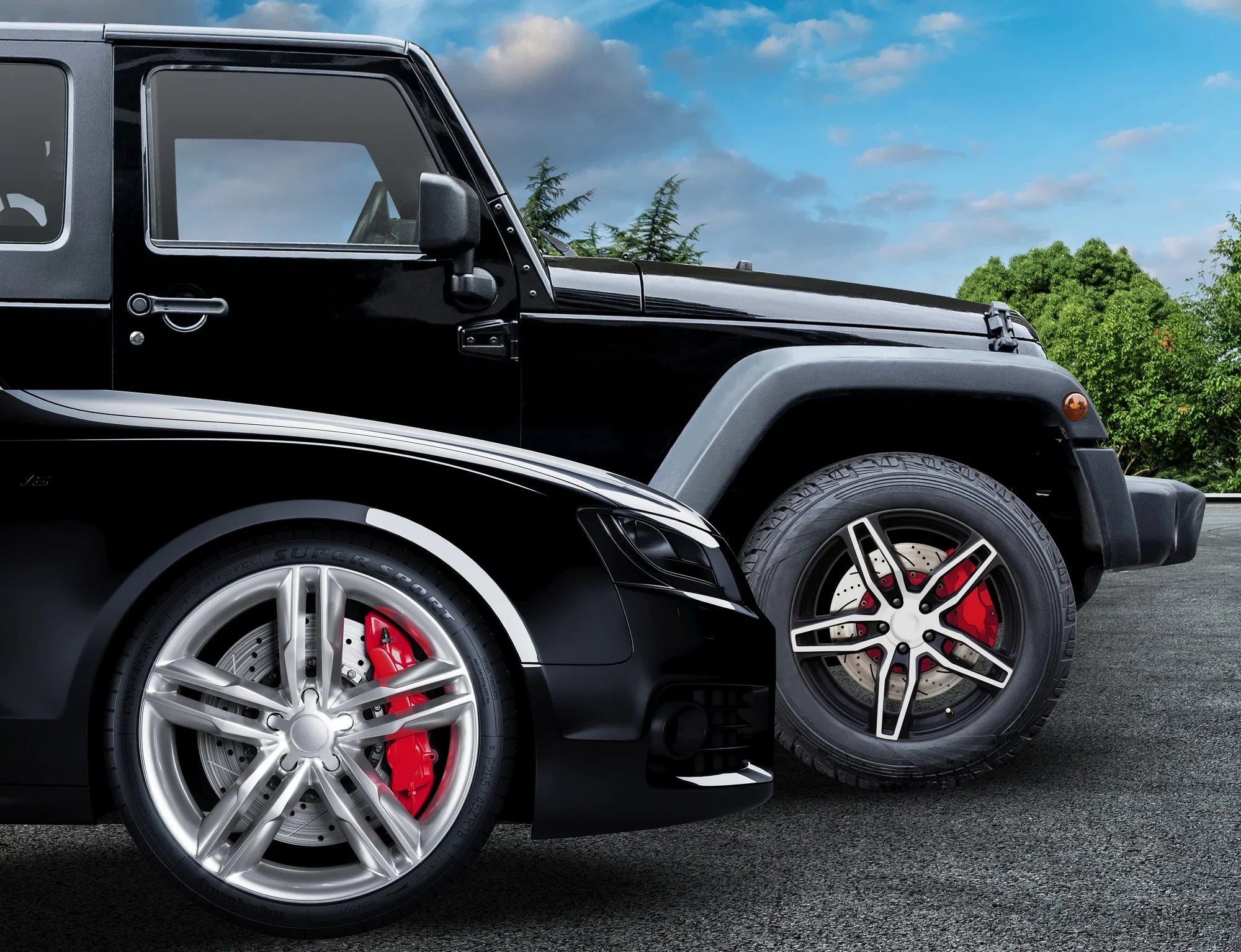 Caliper Paint - 8oz (237ml) Red