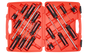 T&E 16Pc. Tang Thru S2 Steel Screwdriver Set