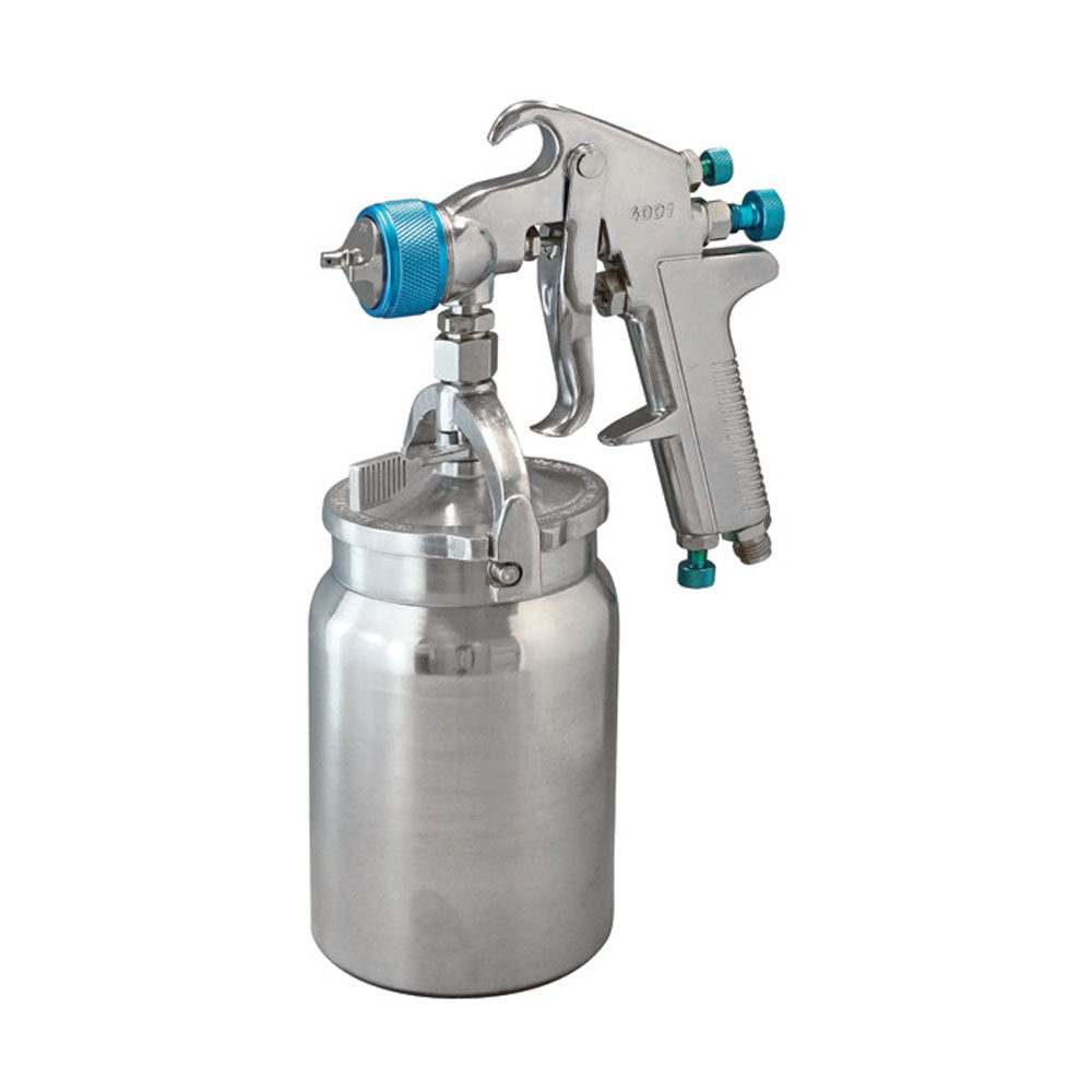 ITM Air Spray Gun Suction Feed 1.4mm & 2.0mm Nozzles 1000ml
