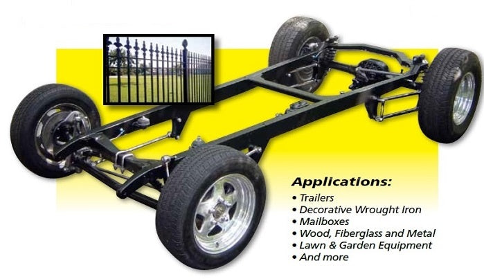 Top Coat | Chassis Black - Aerosol (Satin Finish)