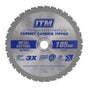 ITM 185mm Metal Cutting Blade Cermet Carbide Tipped 36T