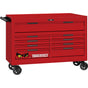 Teng Pro35 53in Roller Cabinet 9 Drawers Red