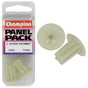 Champion Screw Grommet Clear 22mm(W) 20mm(L) 12mm(Hole) 2pk