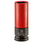 Powerbuilt 1/2in Dr 19mm 6pt ZEON Wheel Nut Impact Socket