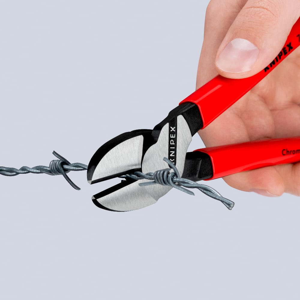 KNIPEX Pliers Diag Cut 200mm Hi/Lever Plas