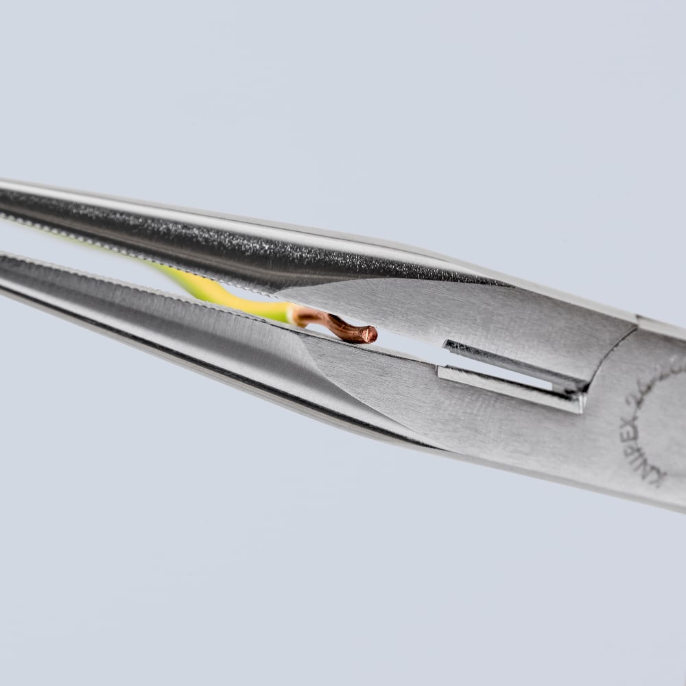 KNIPEX Pliers Chain Nose 200mm Side Cut VDE