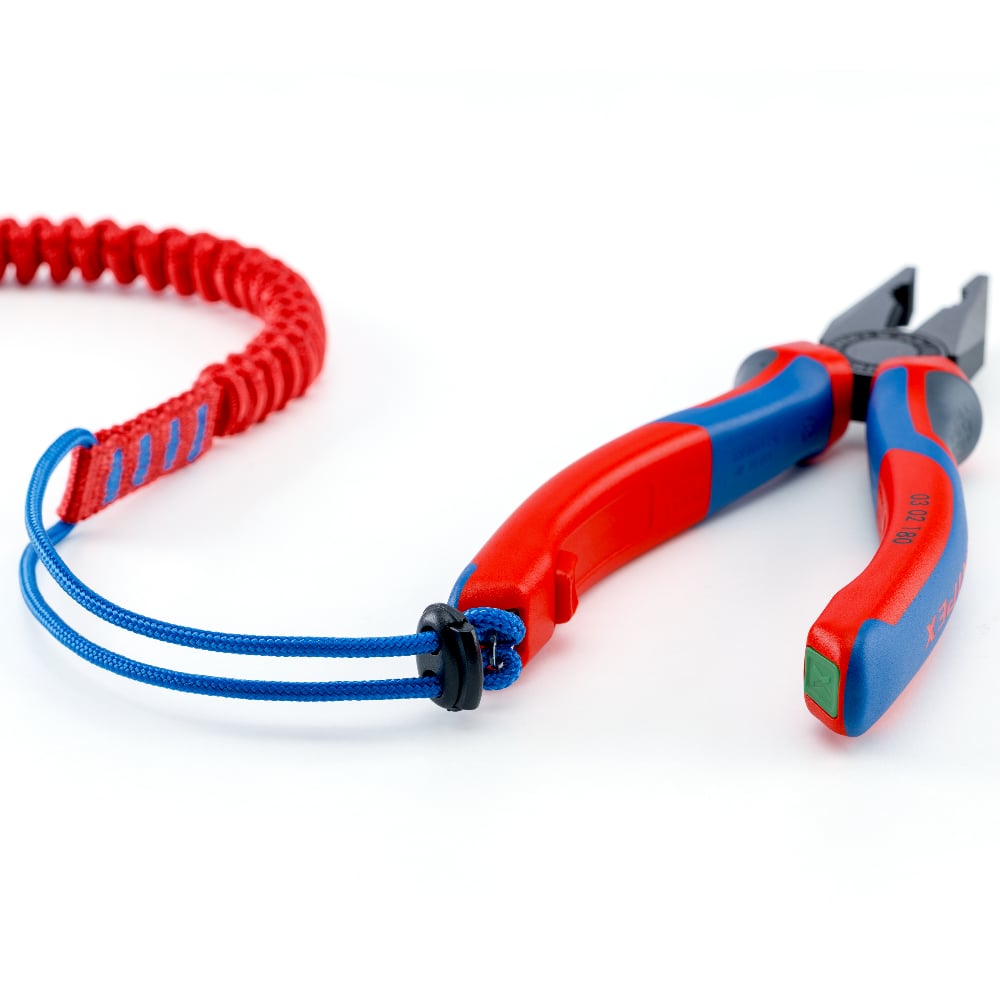 KNIPEX Pliers, Combination, Cushion Grip, 180mm